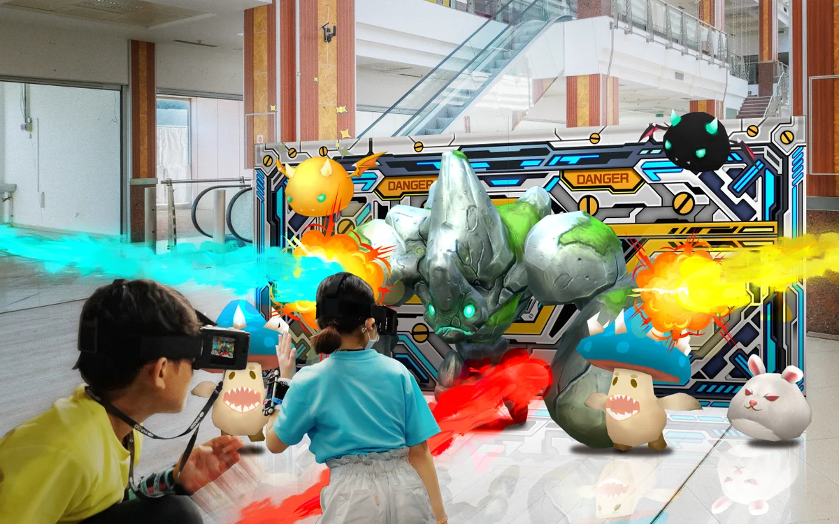 福知山の温泉複合施設「ニコニコプラザ」にARアクティビティHADOが登場！12月20日オープン！ 画像 5