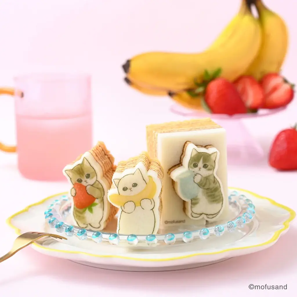 11月28日発売　mofusand×カタヌキヤのかたにゃきバウム登場