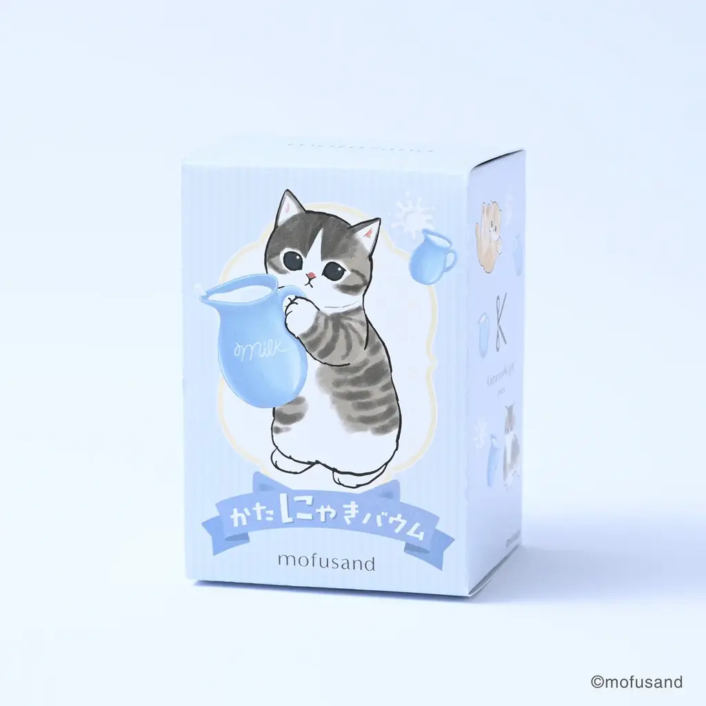 あの「mofusand」がスイーツに！　もふもふにゃんこの“かたにゃきバウム”新発売 画像 11