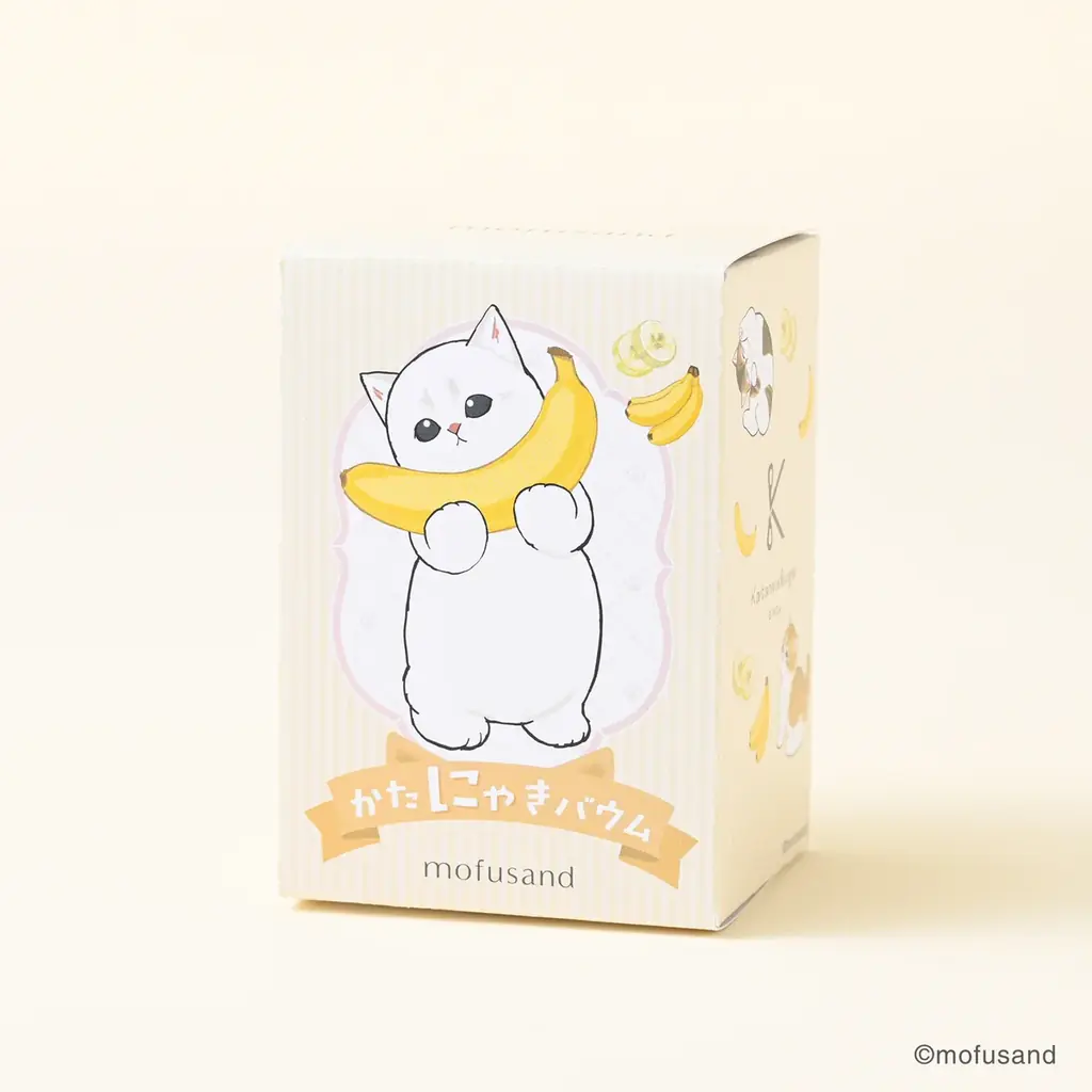 あの「mofusand」がスイーツに！　もふもふにゃんこの“かたにゃきバウム”新発売 画像 7