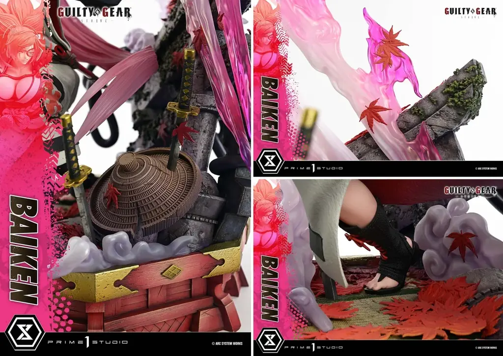 『GUILTY GEAR -STRIVE-』の「梅喧」が、1/4スケールの精巧なスタチューに 画像 11