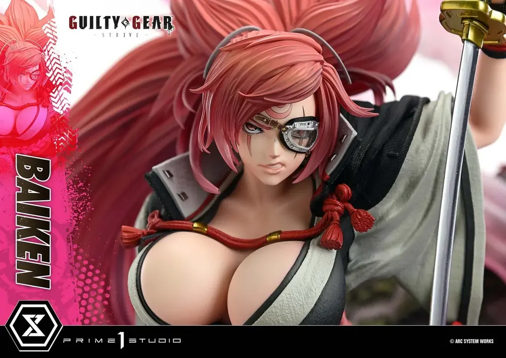 『GUILTY GEAR -STRIVE-』の「梅喧」が、1/4スケールの精巧なスタチューに 画像 6