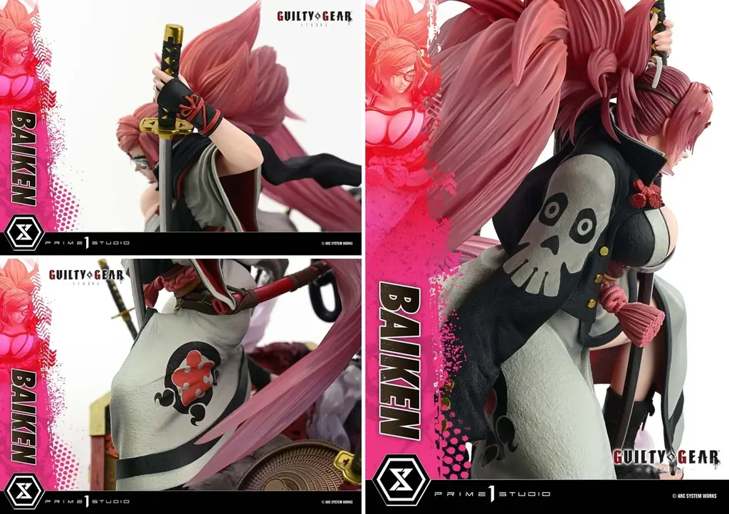 『GUILTY GEAR -STRIVE-』の「梅喧」が、1/4スケールの精巧なスタチューに 画像 9