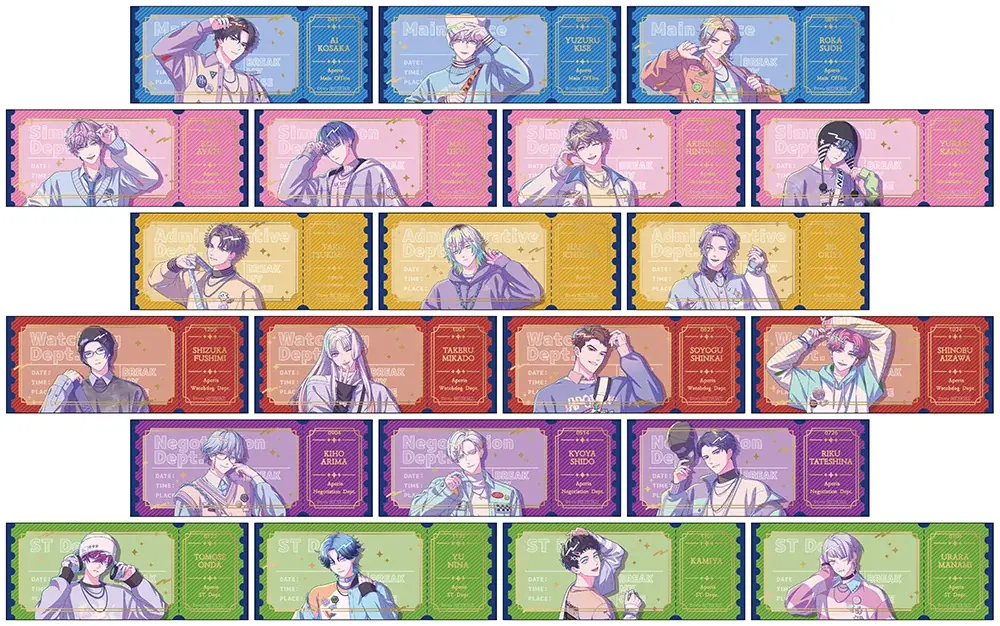 スマートフォン向けゲームアプリ『ブレイクマイケース』から、Aporiaスタッフ21名の描き下ろしイラスト使用商品が12月27日発売！　アニメイトではフェアやオンリーショップ、グラッテコラボなどを開催！ 画像 7