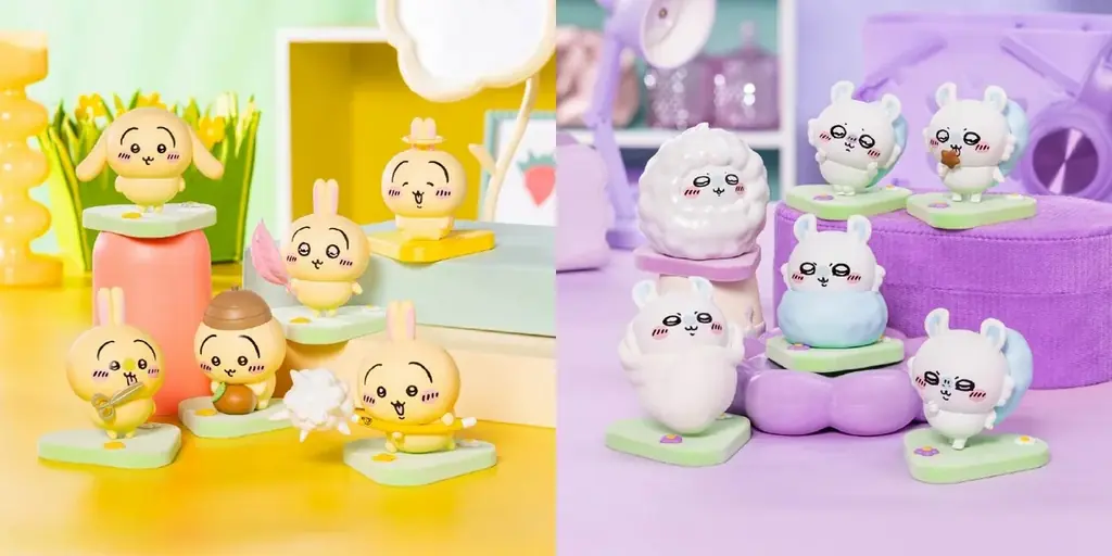 【受注予約】『ちいかわ』から「うさぎだらけ」「モモンガだらけ」のフィギュアが登場！2025年11月27日（木）11時より「ちいかわマーケット」で予約開始 画像 2