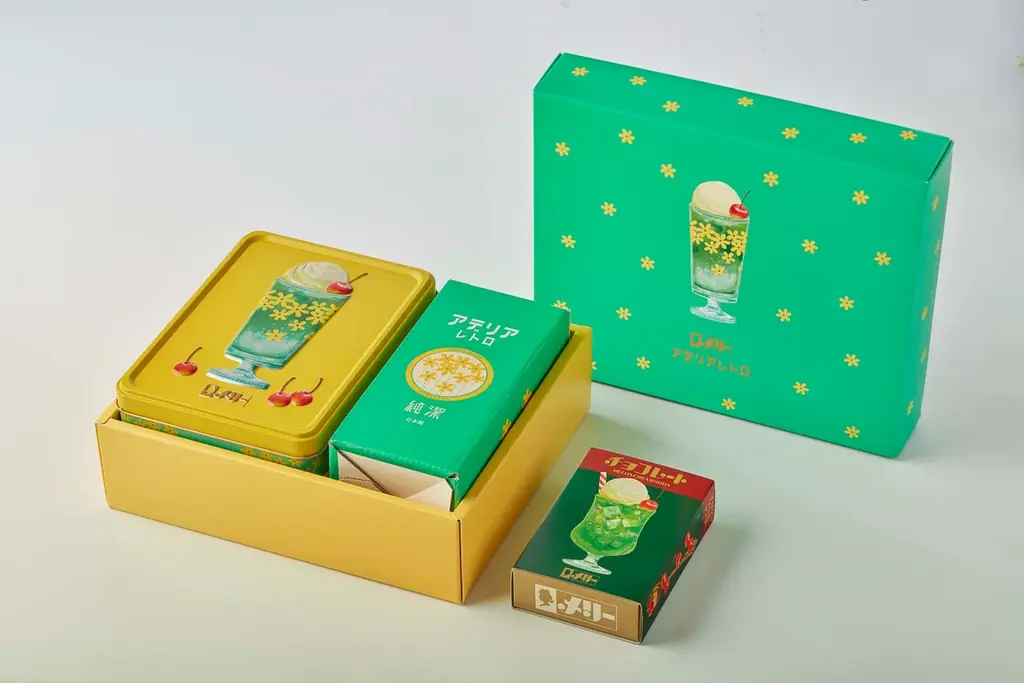 メリーチョコレートオンラインショップ限定で「はじけるキャンディチョコレート。×アデリアレトロ」のコラボ商品第2弾が12月1日（月）より予約発売を開始 画像 2