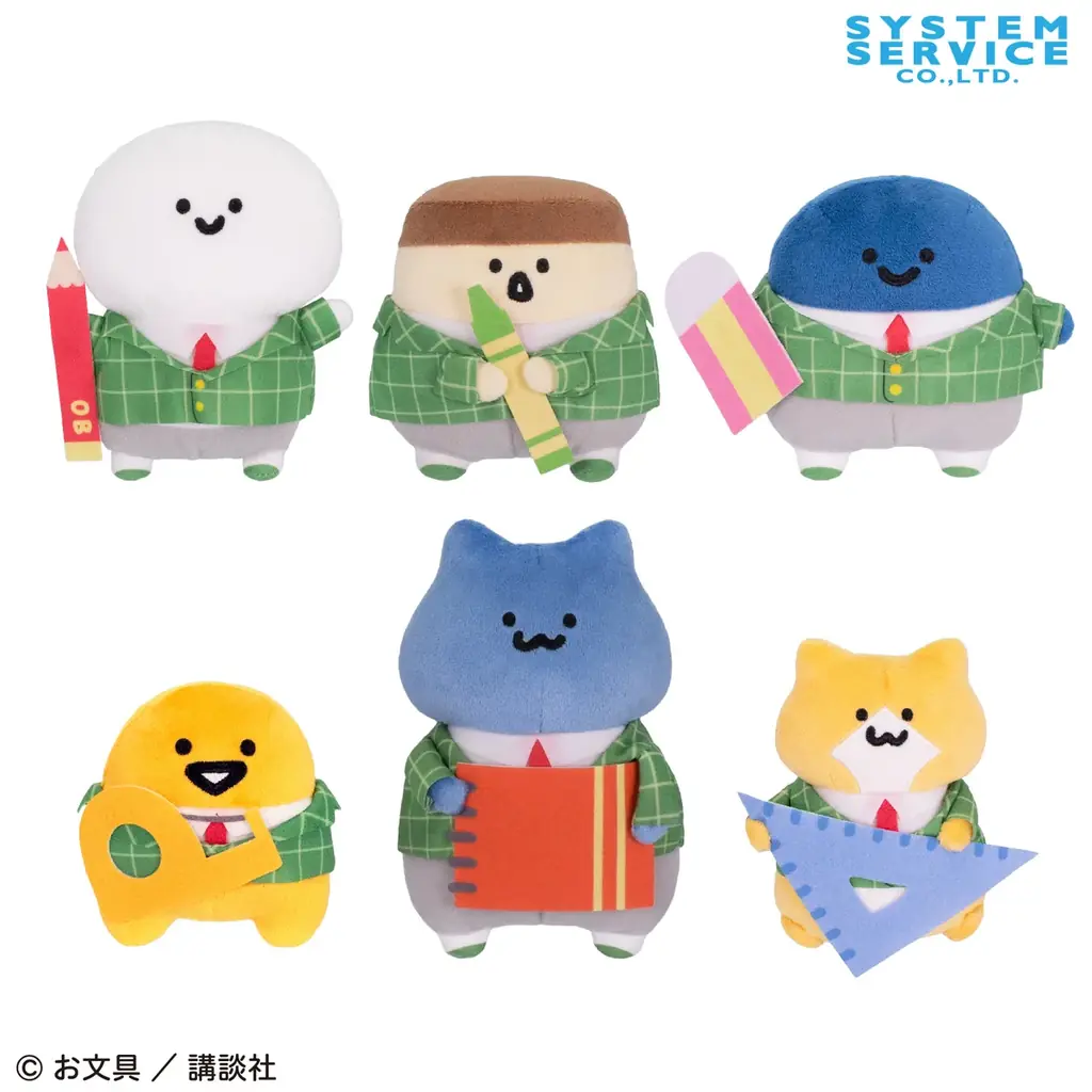 人気キャラクター『お文具といっしょ』の描き起こしアートを使用した「ふわふわブランケット」や「お”ぶんぐ”といっしょぬいぐるみ」が11月28日（金）よりモーリーファンタジー・PALOにて展開開始 画像 3