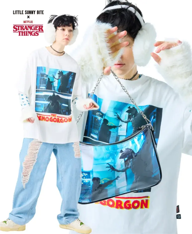 「LITTLE SUNNY BITE 」が ストレンジャー・シングスと２回目のコラボレーションコレクションを最終章に合わせて発売。 画像 3