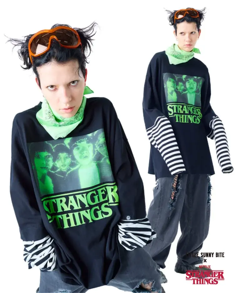 「LITTLE SUNNY BITE 」が ストレンジャー・シングスと２回目のコラボレーションコレクションを最終章に合わせて発売。 画像 4