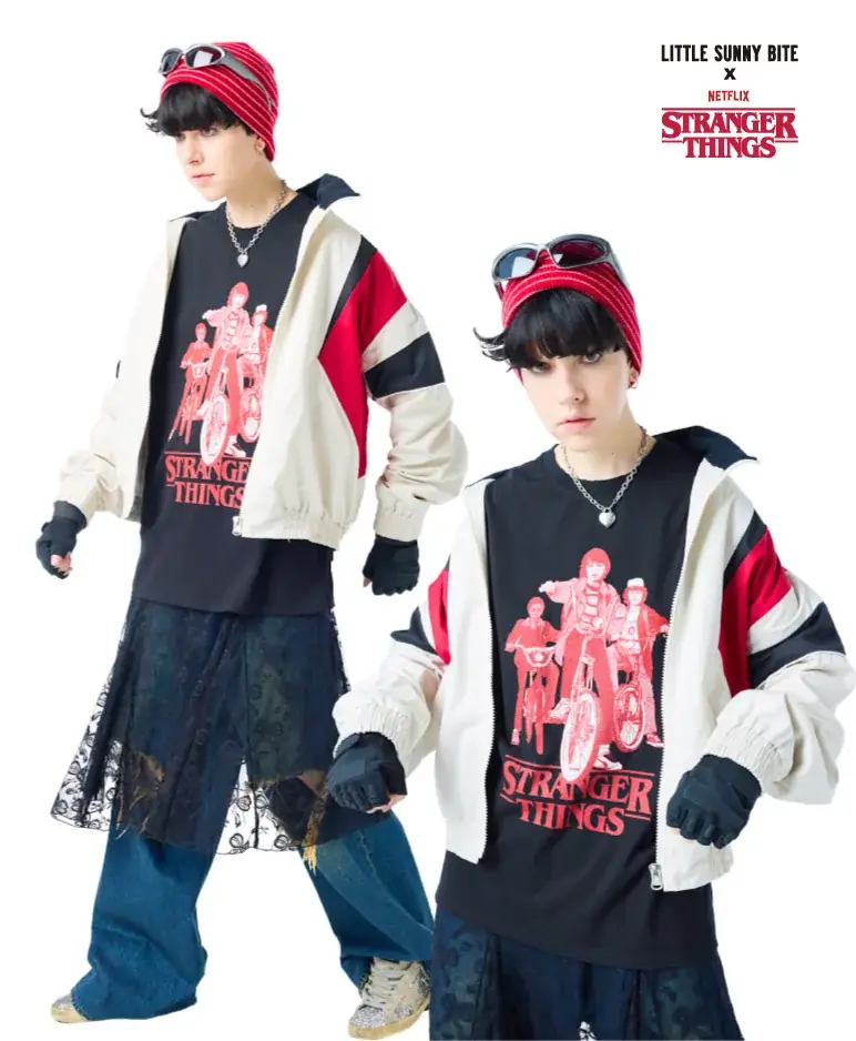 「LITTLE SUNNY BITE 」が ストレンジャー・シングスと２回目のコラボレーションコレクションを最終章に合わせて発売。 画像 6