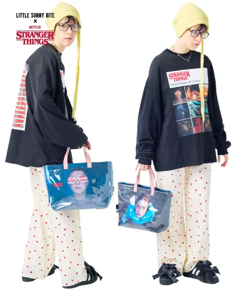 「LITTLE SUNNY BITE 」が ストレンジャー・シングスと２回目のコラボレーションコレクションを最終章に合わせて発売。 画像 7