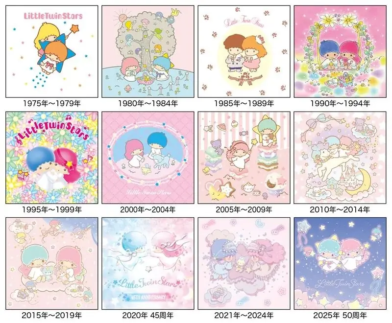 リトルツインスターズ(キキ＆ララ)50周年&バースデー記念！ 「星空のエンジェルデザインシリーズ」を12月4日より発売 画像 2