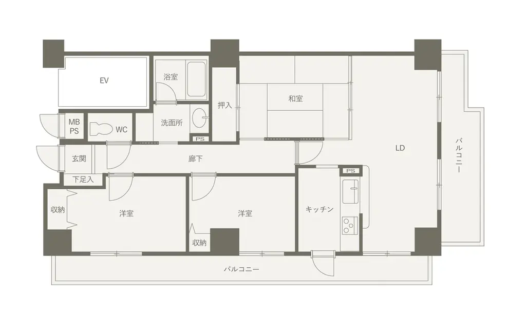 【2日間限定開催】生活感を隠して整える、海外風ミニマル空間。曲線と光が魅せるリノベ見学会｜名古屋市昭和区 画像 3