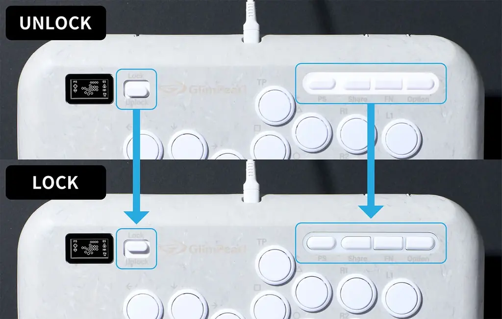 Wizard Room、次世代レバーレスアケコン「GlimPearl」12月5日より販売開始、予約販売を11月26日12時よりスタート 画像 6