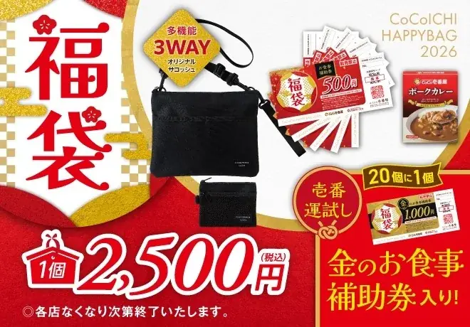 ココイチ福袋2026発売