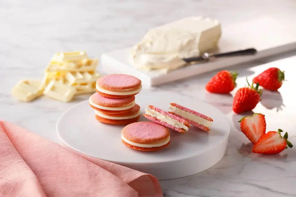 苺チーズラングドシャ発売