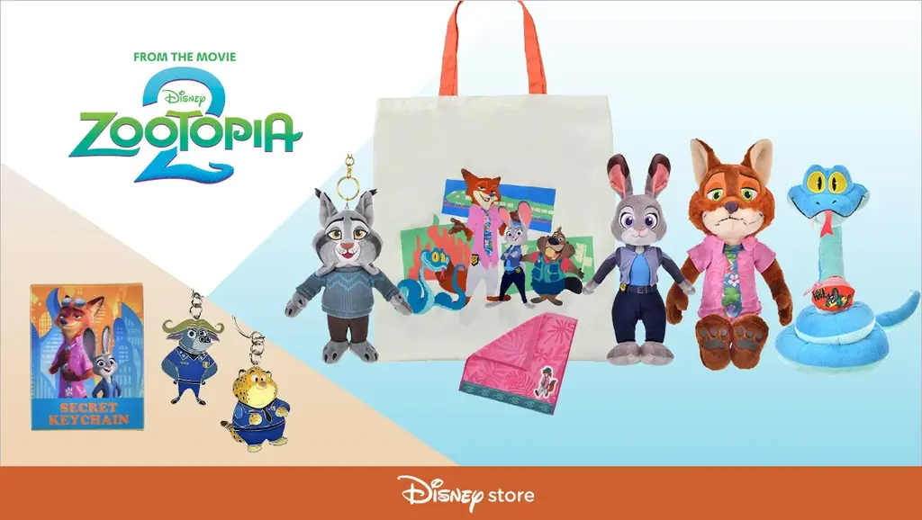 ディズニー映画最新作『ズートピア２』からインスパイアされた新コレクションをディズニーストアで11月28日（金）より順次発売 画像 1