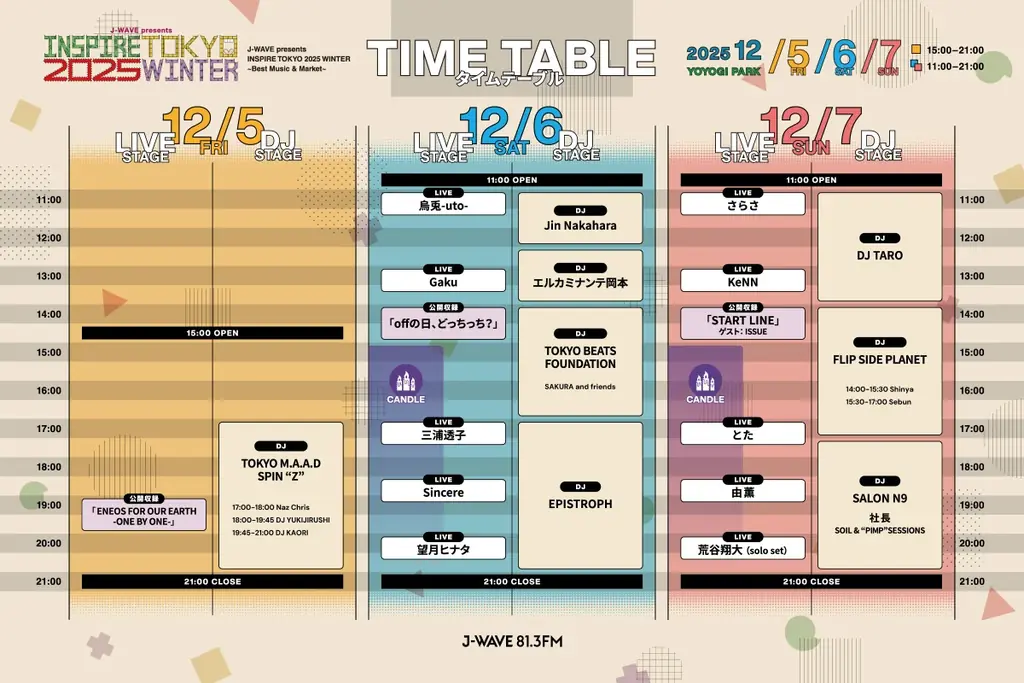 赤塚不二夫祭とのコラボエリア詳細発表！ さらに、DJブースのラインナップも。都市フェス「INSPIRE TOKYO 2025 WINTER」12/5～12/7の３日間開催【入場無料】 画像 17