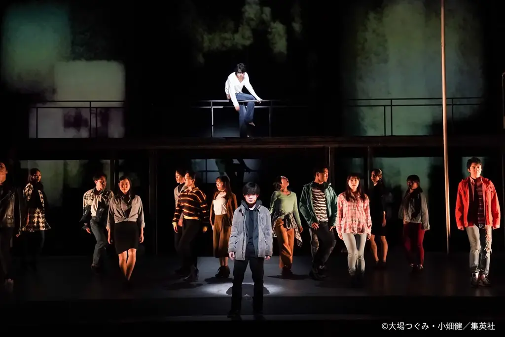 【写真】『デスノート THE MUSICAL』初日開幕！【出演：加藤清史郎、渡邉 蒼、三浦宏規、鞘師里保、リコ（HUNNY BEE）、濱田めぐみ、浦井健治、今井清隆ほか】 画像 2