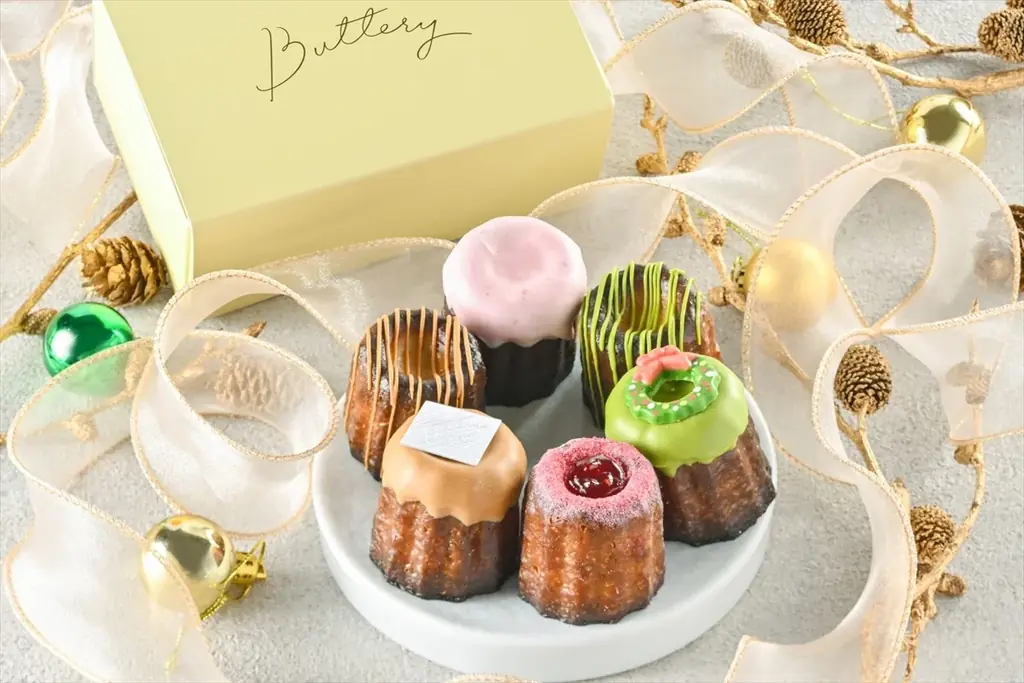 12/1開始｜Butteryのクリスマス限定カヌレ＆焼き菓子