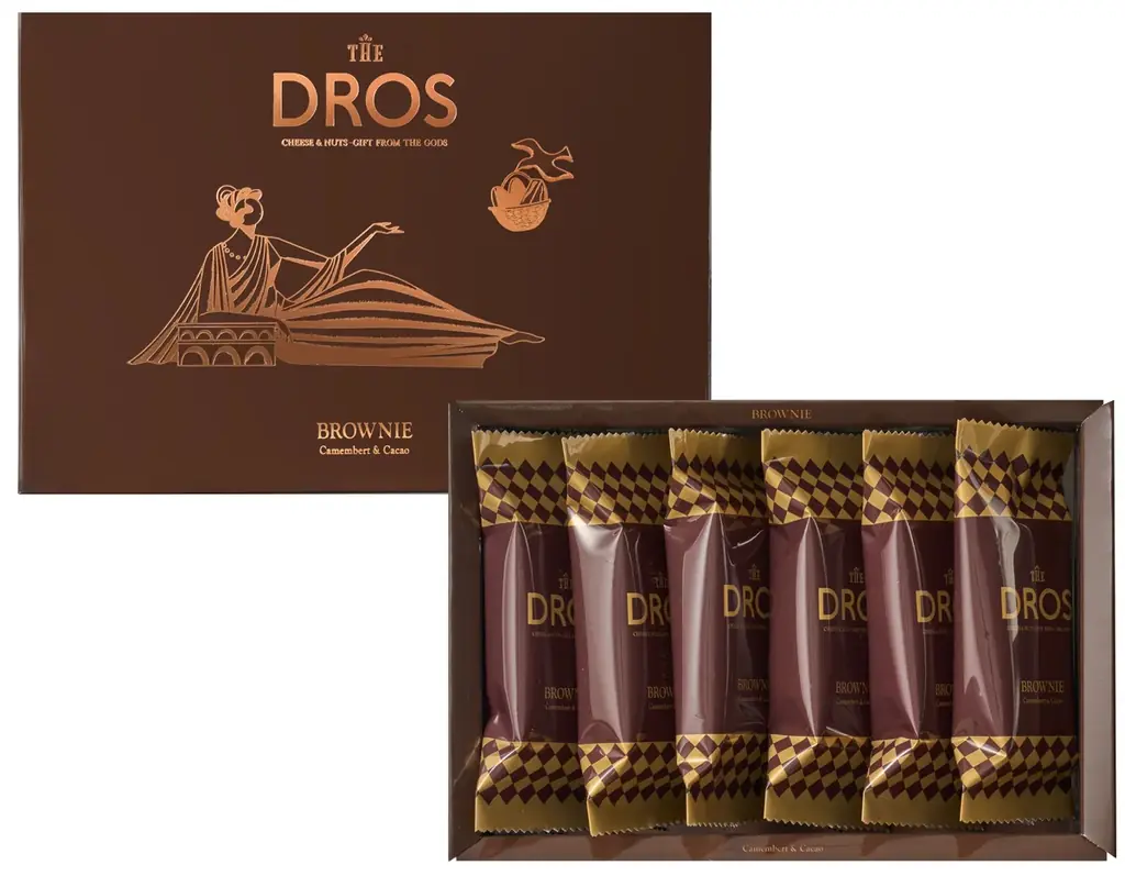 【冬季限定】今しか出会えない芳醇カカオとまろやかなカマンベールのマリアージュ。【THE DROS】から「ブラウニー〔カマンベール&カカオ〕」を期間限定新発売! 画像 2