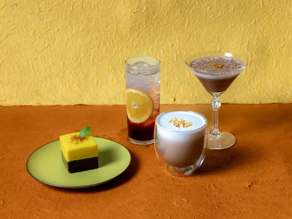 1月15日開始　那覇ESTINATEのタンカン×チョコ限定メニュー