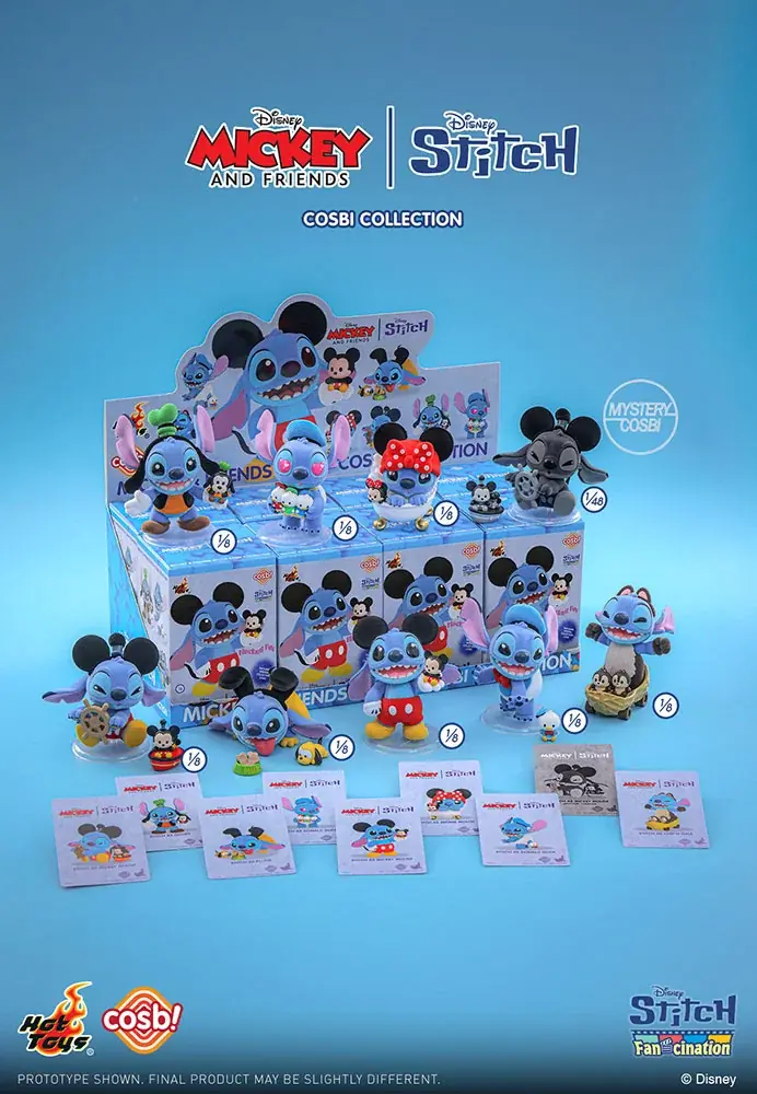 スティッチがディズニーの人気キャラクターに変身！ホットトイズ限定デザインの『ミッキー＆フレンズ｜スティッチ』グッズが登場！ 画像 13