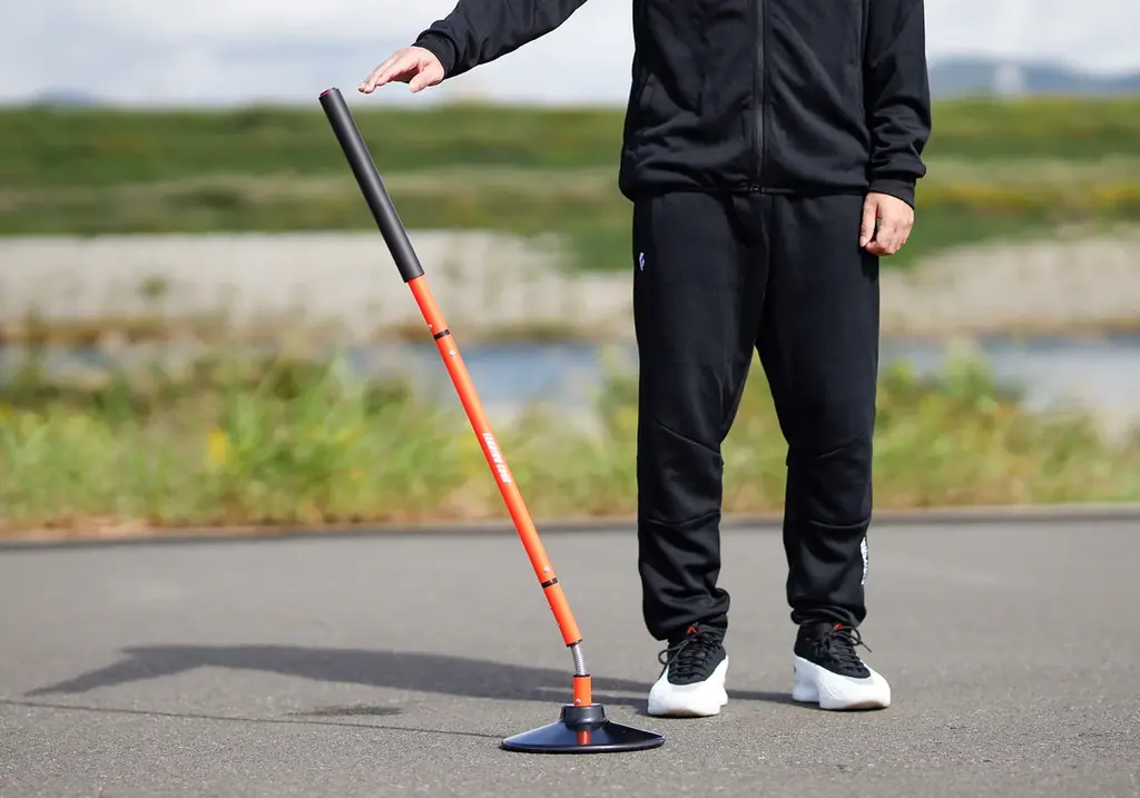 反射的な動きで、実践で生きる判断力を鍛える！新しい自主練の提案「スイングトレーニングポール」登場 画像 2