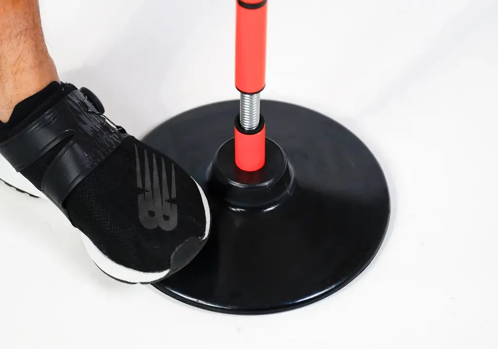 反射的な動きで、実践で生きる判断力を鍛える！新しい自主練の提案「スイングトレーニングポール」登場 画像 4