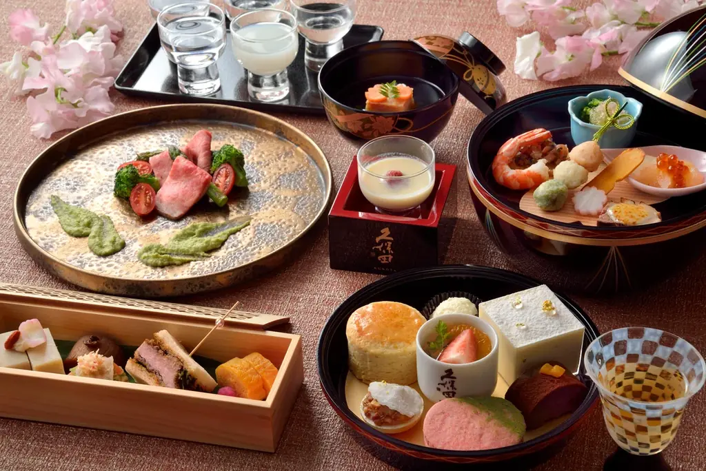 【ホテル椿山荘東京】日本酒「久保田」とともに、春の訪れを感じるひと時を　「KUBOTAアフタヌーンティー 2026年春」を2月2日よりスタート 画像 5