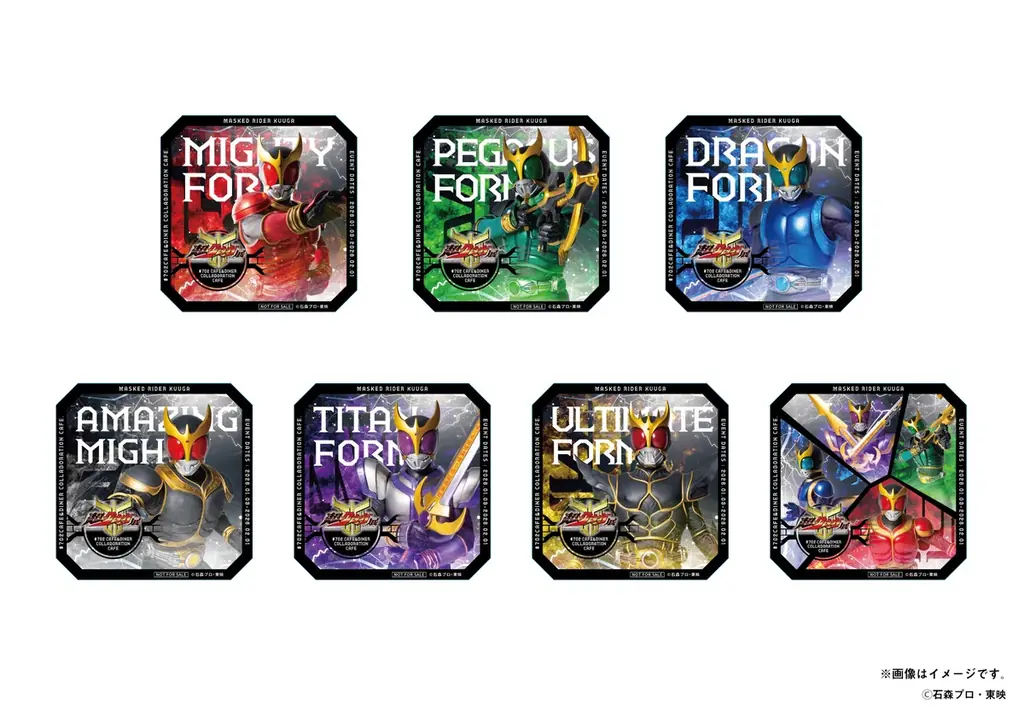 大阪なんばパークスで2026年1月3日（土）から【「仮面ライダークウガ」放送開始25周年記念 超クウガ展】開催記念コラボレーションカフェ期間限定オープン！ 画像 16