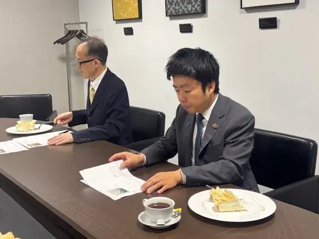 【カフェコムサ】新潟県 三条市 渡辺果樹園産 洋梨「ル レクチエ」のケーキを展開 画像 3