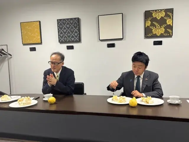 【カフェコムサ】新潟県 三条市 渡辺果樹園産 洋梨「ル レクチエ」のケーキを展開 画像 4