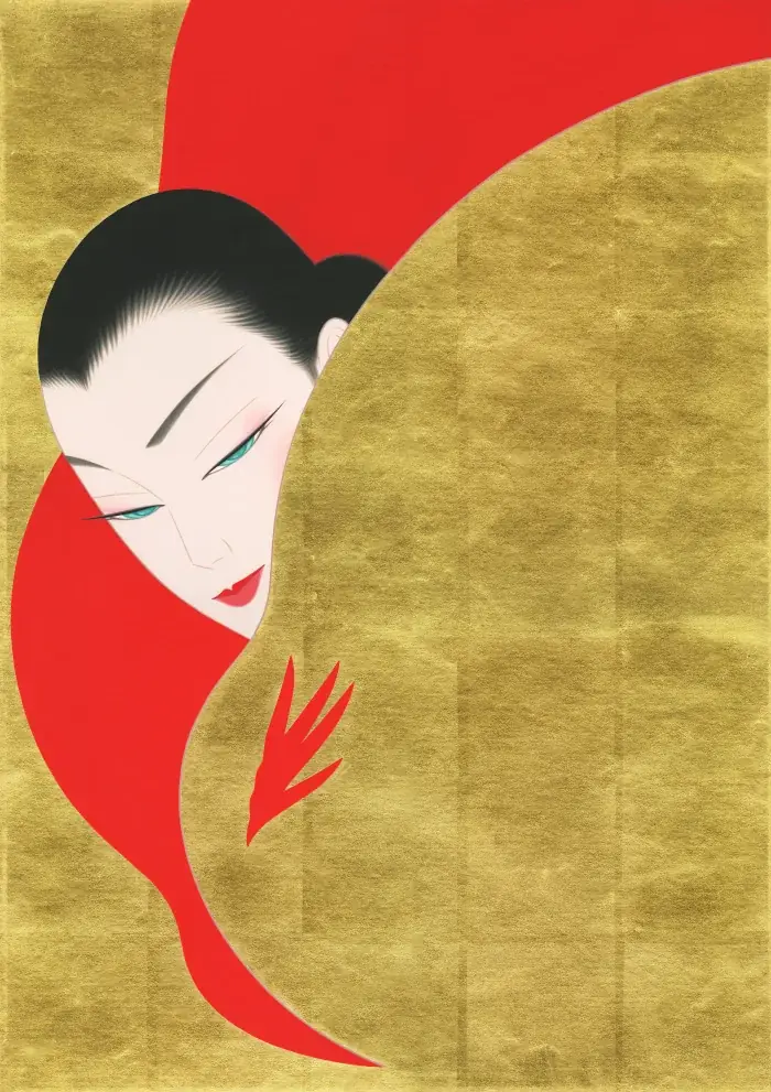 鶴田一郎 美人画展2025年　IN大阪・天保山 画像 3