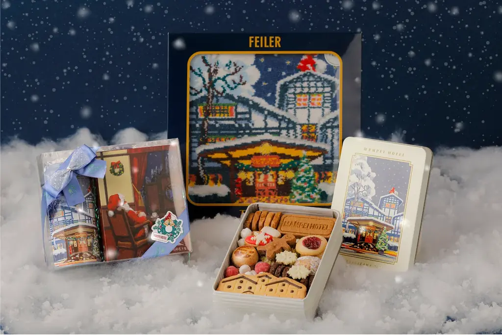 【万平ホテル】伝統と遊び心を込めたクリスマスの贈り物「クリスマス期間限定ショップアイテム3種」を発売 画像 1