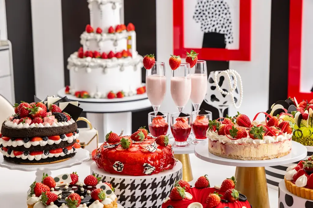 【ヒルトン東京】『ストロベリーモノクロ・ガールズパーティー』スイーツビュッフェ 画像 14