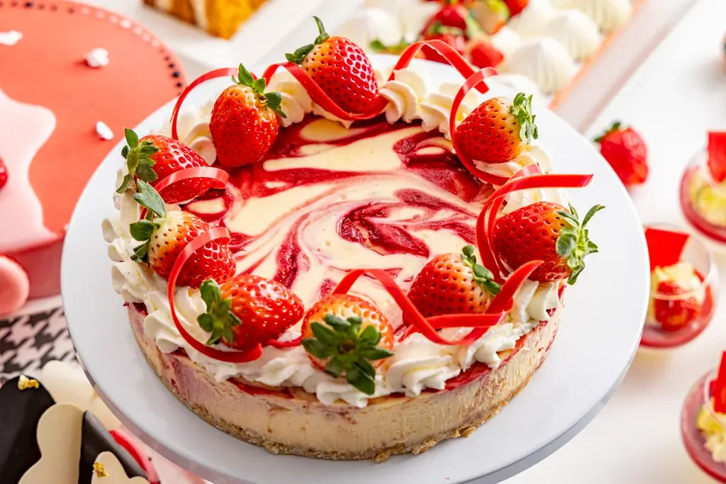 【ヒルトン東京】『ストロベリーモノクロ・ガールズパーティー』スイーツビュッフェ 画像 6