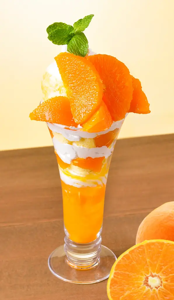 紅まどんなパフェ発売