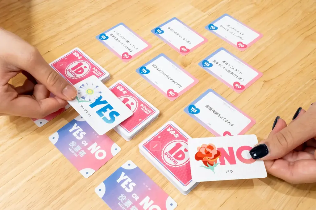 YESかNOか当てるだけ！恋バナ弾む胸キュンパーティゲーム『恋のどっちーな』が新登場！ 画像 3