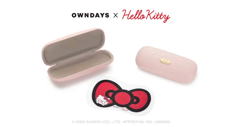 【OWNDAYS｜オンデーズ】一目惚れ注意♡世界中で愛され続けるハローキティとのアイウェアコレクションが登場！止まらないY2K人気も落とし込んだ、見るたび“キュン”とするメガネが勢揃い！親子でお揃いも 画像 10