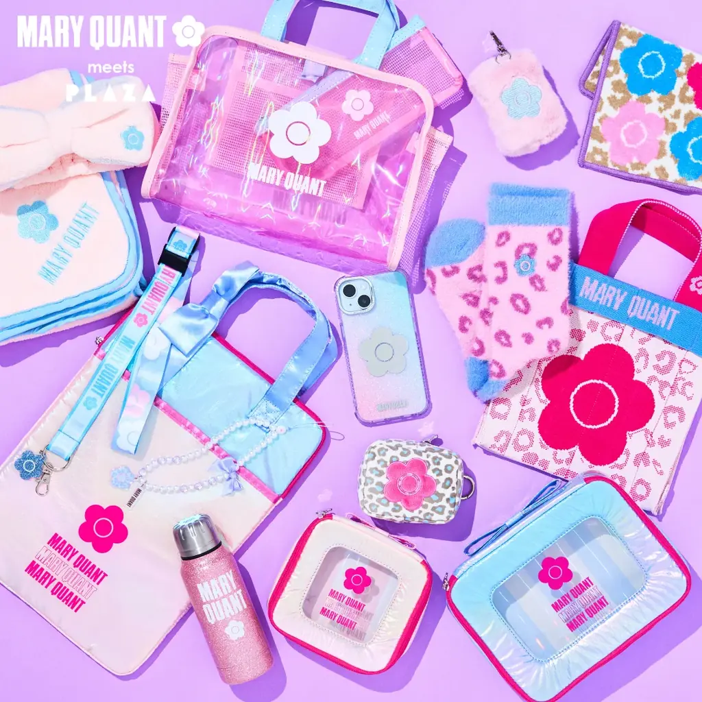 待望の第二弾！『MARY QUANT』×『PLAZA』スペシャルコラボレーション！12月3日(水)10:00～ PLAZA オンラインストアにて先行販売開始。 画像 2