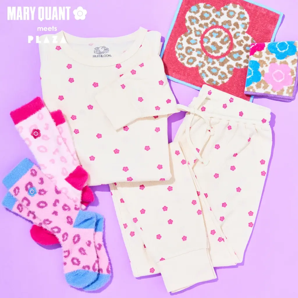 待望の第二弾！『MARY QUANT』×『PLAZA』スペシャルコラボレーション！12月3日(水)10:00～ PLAZA オンラインストアにて先行販売開始。 画像 3