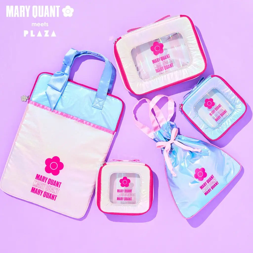 待望の第二弾！『MARY QUANT』×『PLAZA』スペシャルコラボレーション！12月3日(水)10:00～ PLAZA オンラインストアにて先行販売開始。 画像 4