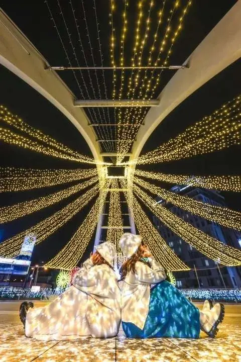 17万球の輝き　愛知・豊橋駅東口などで「とよはしキラキラ☆イルミネーション２０２５」 画像 5