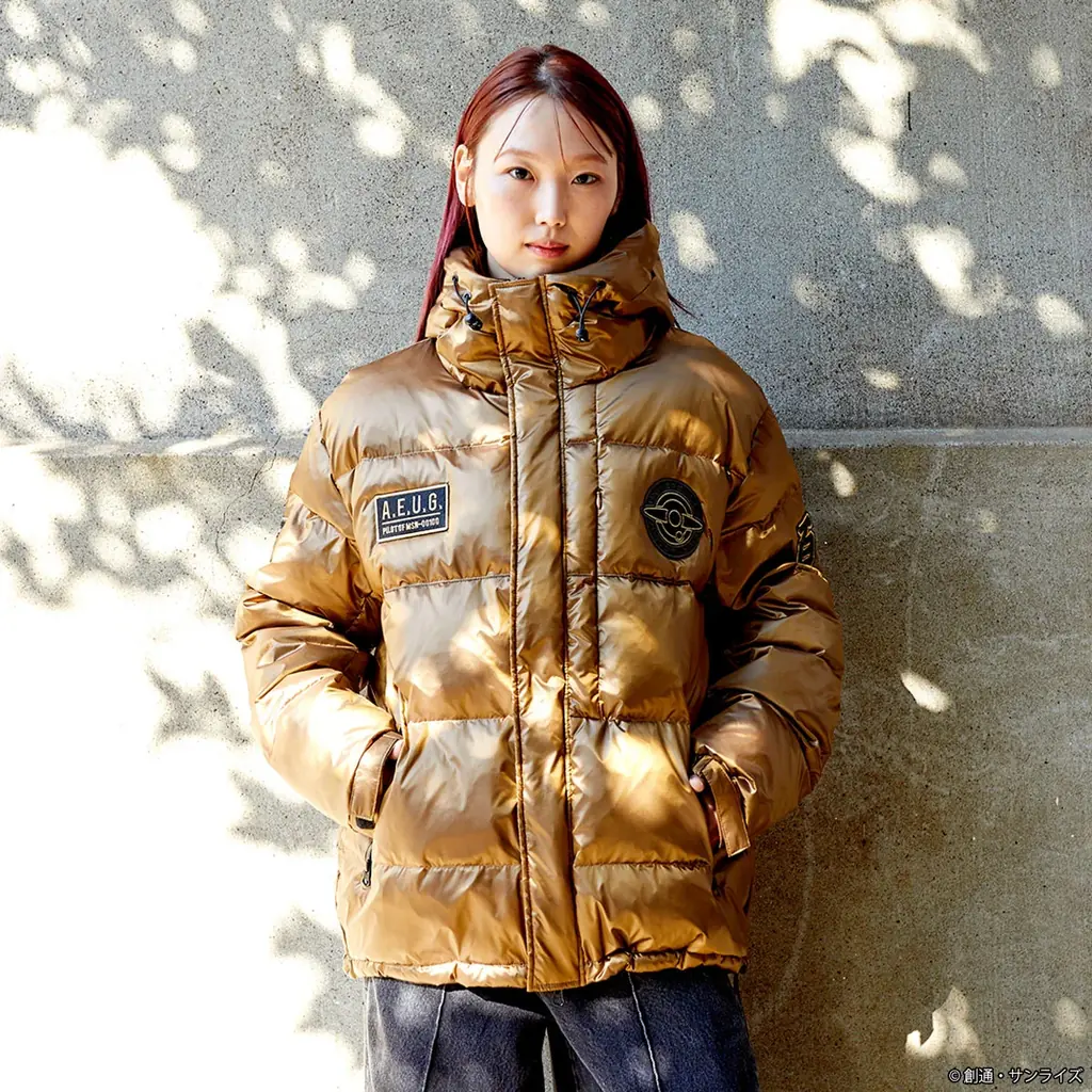 『機動戦士Zガンダム』『機動戦士ガンダム 逆襲のシャア』『機動戦士ガンダム 閃光のハサウェイ キルケーの魔女』より寝具メーカー“nishikawa”のアップサイクルダウン使用のダウンジャケットが登場！ 画像 3