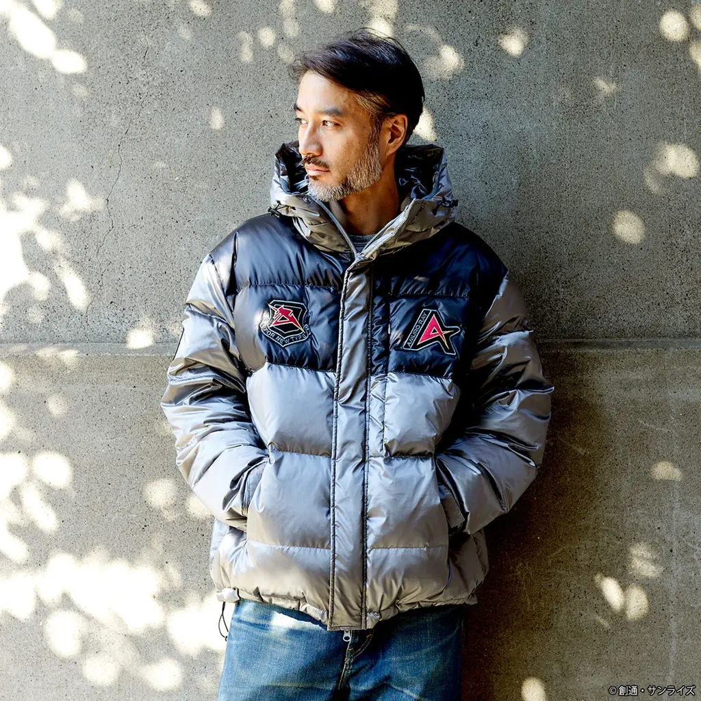 『機動戦士Zガンダム』『機動戦士ガンダム 逆襲のシャア』『機動戦士ガンダム 閃光のハサウェイ キルケーの魔女』より寝具メーカー“nishikawa”のアップサイクルダウン使用のダウンジャケットが登場！ 画像 6