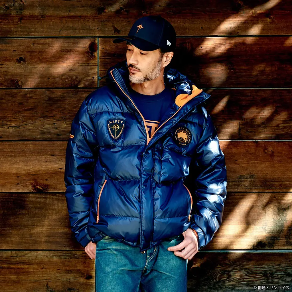 『機動戦士Zガンダム』『機動戦士ガンダム 逆襲のシャア』『機動戦士ガンダム 閃光のハサウェイ キルケーの魔女』より寝具メーカー“nishikawa”のアップサイクルダウン使用のダウンジャケットが登場！ 画像 9