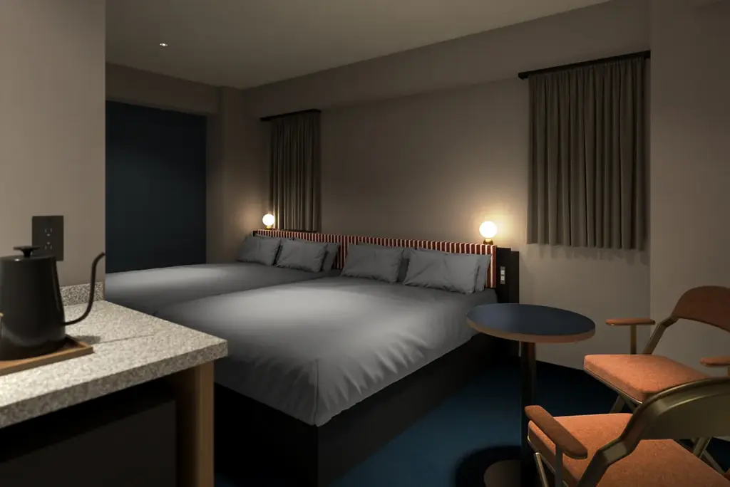 カルチャービジネスホテル「BASE LAYER HOTEL」名古屋に続く2棟目が2026年4月、福岡に開業 画像 4