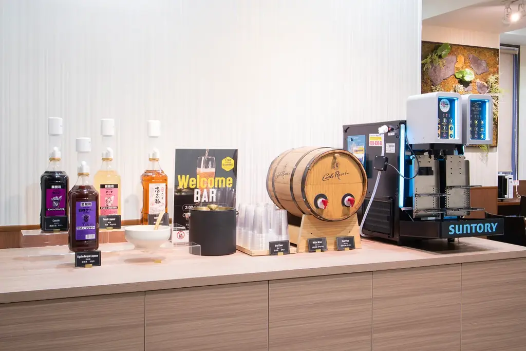 生ビールやワインまで飲み放題に！～和菓子・お茶漬けに加え新しいウェルカムサービスを追加～　ベッセルイン博多中洲 画像 1