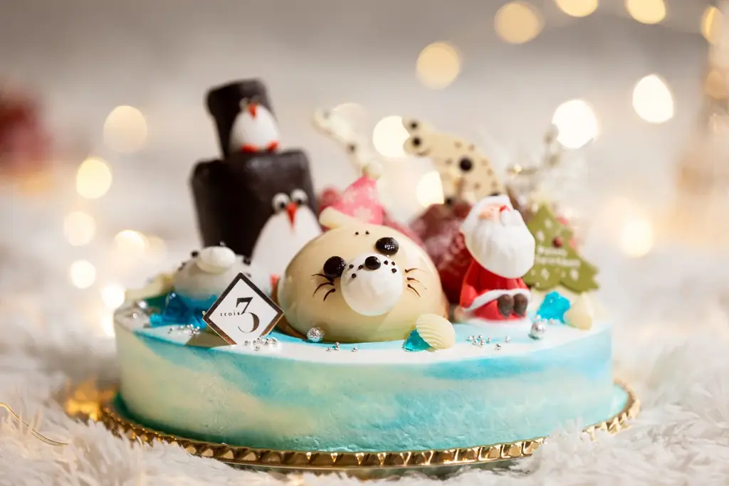 【ANAクラウンプラザホテル福岡】人気水族館とのコラボケーキを含む4種のクリスマスケーキが登場「2025クリスマスケーキ」予約受付中！ 画像 7